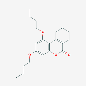 1,3-dibutoxy-7,8,9,10-tetrahydro-6H-benzo[c]chromen-6-one