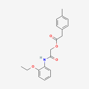 2-[(2-Ethoxyphenyl)amino]-2-oxoethyl (4-methylphenyl)acetate