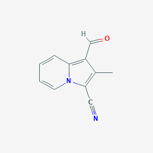 1-Formyl-2-methylindolizine-3-carbonitrile
