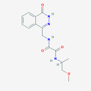 N-(2-methoxy-1-methylethyl)-N'-[(4-oxo-3,4-dihydrophthalazin-1-yl)methyl]ethanediamide