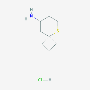 5-Thiaspiro[3.5]nonan-8-amine hydrochloride