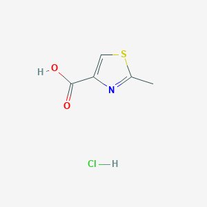 2-Methyl-1,3-thiazole-4-carboxylic acid hydrochloride