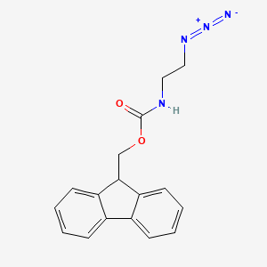 molecular formula C17H16N4O2 B2488429 Fmoc-EDA-N3 CAS No. 432507-62-5