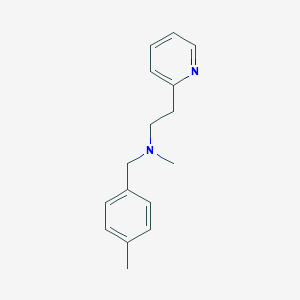 N-methyl-N-(4-methylbenzyl)-2-(2-pyridinyl)ethanamine