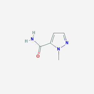 molecular formula C5H7N3O B2488460 1-甲基-1H-吡唑-5-甲酰胺 CAS No. 98711-43-4