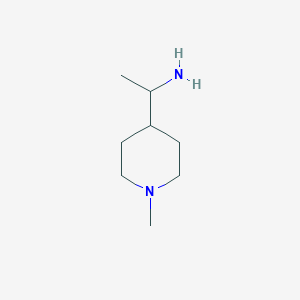 1-(1-Methylpiperidin-4-yl)ethan-1-amine