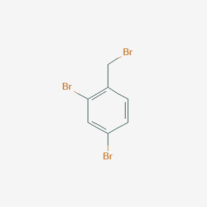 molecular formula C7H5Br3 B2488613 2,4-Dibromo-1-(bromomethyl)benzene CAS No. 64382-92-9