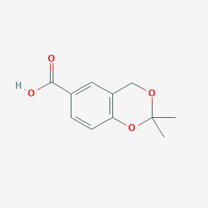 2,2-dimethyl-4H-1,3-benzodioxine-6-carboxylic acid