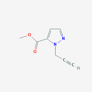 Methyl 2-prop-2-ynylpyrazole-3-carboxylate
