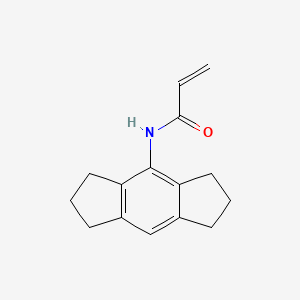 N-(1,2,3,5,6,7-Hexahydro-s-indacen-4-yl)prop-2-enamide