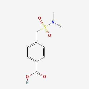 B2488808 4-[(Dimethylsulfamoyl)methyl]benzoic acid CAS No. 1098366-68-7