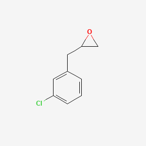 molecular formula C9H9ClO B2489005 2-[(3-Chlorophenyl)methyl]oxirane CAS No. 25642-08-4