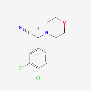 2-(3,4-Dichlorophenyl)-2-(morpholin-4-yl)acetonitrile