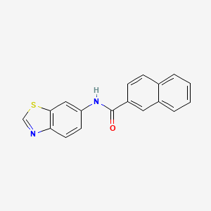 N-(benzo[d]thiazol-6-yl)-2-naphthamide