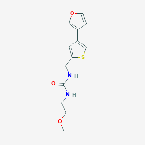 1-{[4-(Furan-3-yl)thiophen-2-yl]methyl}-3-(2-methoxyethyl)urea