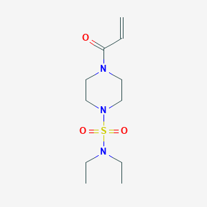 N,N-Diethyl-4-prop-2-enoylpiperazine-1-sulfonamide