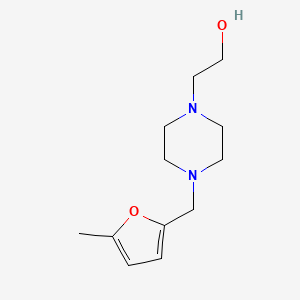 2-[4-[(5-Methylfuran-2-yl)methyl]piperazin-1-yl]ethanol