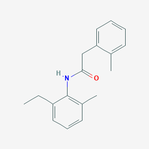 molecular formula C18H21NO B248925 N-(2-ethyl-6-methylphenyl)-2-(2-methylphenyl)acetamide 