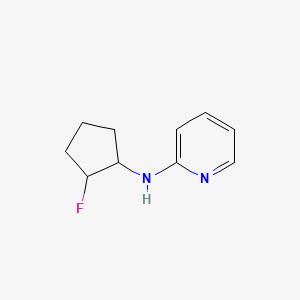 N-(2-fluorocyclopentyl)pyridin-2-amine