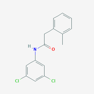 molecular formula C15H13Cl2NO B248930 N-(3,5-dichlorophenyl)-2-(2-methylphenyl)acetamide 
