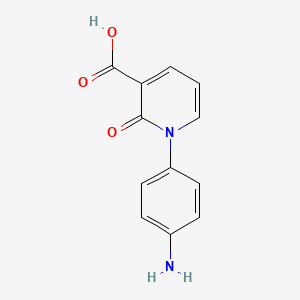 1-(4-Aminophenyl)-2-oxopyridine-3-carboxylic acid