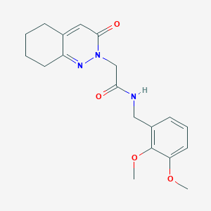 N-(2,3-dimethoxybenzyl)-2-(3-oxo-5,6,7,8-tetrahydrocinnolin-2(3H)-yl)acetamide