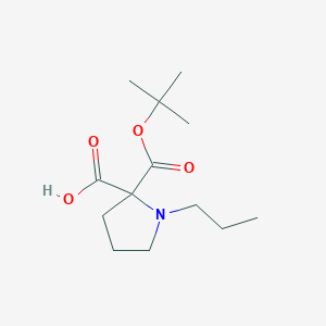 Boc-a-Propyl-DL-proline