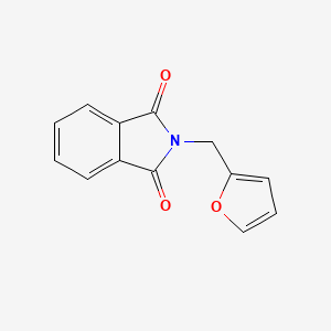 molecular formula C13H9NO3 B2489433 2-(2-furylmethyl)-1H-isoindole-1,3(2H)-dione CAS No. 4667-83-8