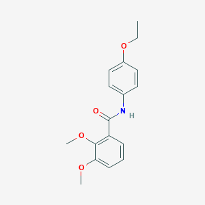 molecular formula C17H19NO4 B248953 N-(4-ethoxyphenyl)-2,3-dimethoxybenzamide 