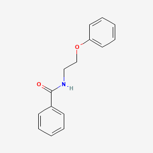 molecular formula C15H15NO2 B2489560 N-(2-苯氧乙基)苯甲酰胺 CAS No. 21925-24-6