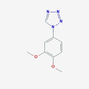 molecular formula C9H10N4O2 B248958 1-(3,4-dimethoxyphenyl)-1H-tetrazole 