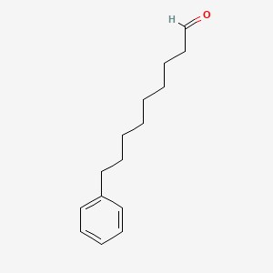 molecular formula C15H22O B2489584 9-Phenyl-1-nonanone CAS No. 221195-30-8