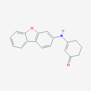 molecular formula C18H15NO2 B248959 3-(Dibenzo[b,d]furan-3-ylamino)-2-cyclohexen-1-one 