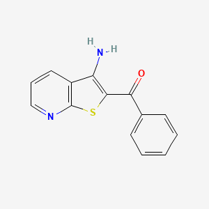 (3-Aminothieno[2,3-b]pyridin-2-yl)(phenyl)methanone