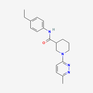 N-(4-ethylphenyl)-1-(6-methylpyridazin-3-yl)piperidine-3-carboxamide