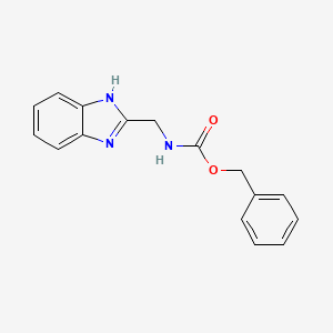 benzyl (1H-benzimidazol-2-ylmethyl)carbamate
