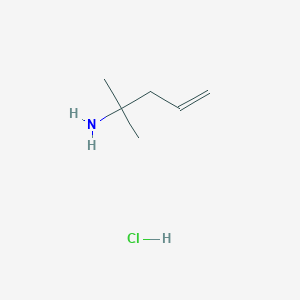 2-Methylpent-4-en-2-amine hydrochloride
