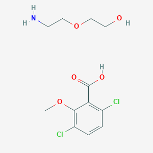 molecular formula C12H17Cl2NO5 B024898 Dicamba-diglycoamine CAS No. 104040-79-1