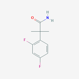 2-(2,4-Difluorophenyl)-2-methylpropanamide