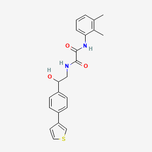 N1-(2,3-dimethylphenyl)-N2-(2-hydroxy-2-(4-(thiophen-3-yl)phenyl)ethyl)oxalamide