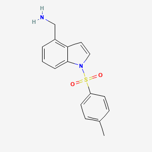 (1-Tosyl-1H-indol-4-YL)methanamine