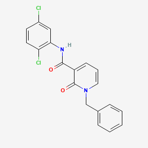 1-benzyl-N-(2,5-dichlorophenyl)-2-oxo-1,2-dihydropyridine-3-carboxamide