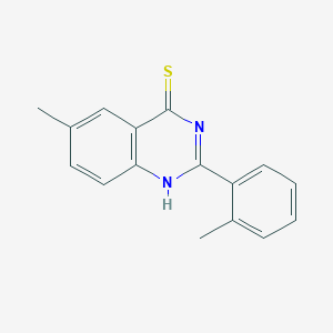 6-Methyl-2-(2-methylphenyl)quinazoline-4-thiol