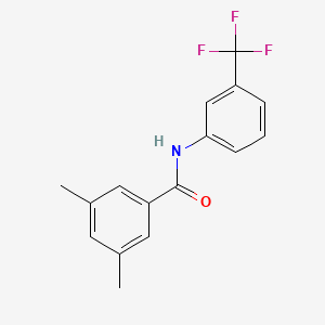 3,5-dimethyl-N-[3-(trifluoromethyl)phenyl]benzamide