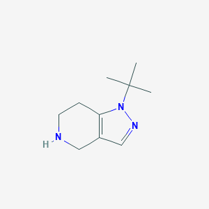 1-tert-Butyl-4,5,6,7-tetrahydro-1H-pyrazolo[4,3-c]pyridine