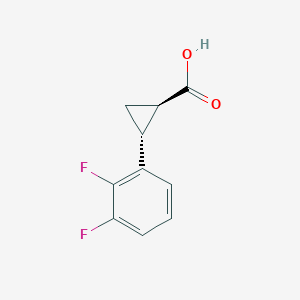 (1R,2R)-2-(2,3-difluorophenyl)cyclopropane-1-carboxylic acid