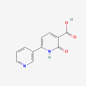 2-oxo-6-pyridin-3-yl-1H-pyridine-3-carboxylic Acid