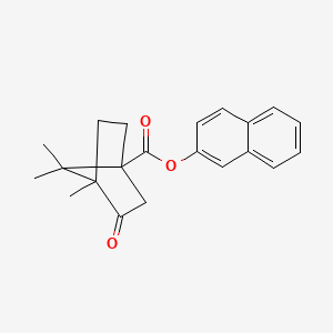 2-Naphthyl 4,7,7-trimethyl-3-oxobicyclo[2.2.1]heptanecarboxylate