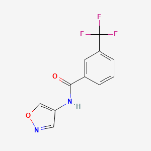 N-(isoxazol-4-yl)-3-(trifluoromethyl)benzamide