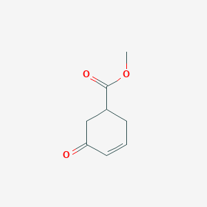 molecular formula C8H10O3 B2490261 甲基5-氧代环己-3-烯-1-羧酸酯 CAS No. 37051-55-1